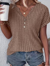 Lori - Ribbed tee "Sunday Picnic" – Fresh & feminine