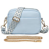 Zoie - Refined Leather Shoulder Bag