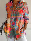 Linde - Colorful Pattern Blouse
