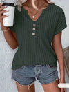 Lori - Ribbed tee "Sunday Picnic" – Fresh & feminine
