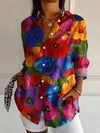 Linde - Colorful Pattern Blouse
