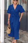 Elyza - Elegant V-Neck Dress