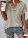 Lori - Ribbed tee "Sunday Picnic" – Fresh & feminine
