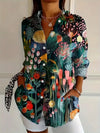 Linde - Colorful Pattern Blouse