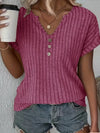 Lori - Ribbed tee "Sunday Picnic" – Fresh & feminine