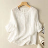 Shania – Embroidered Relaxed Blouse