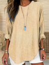 Serina - Trendy Striped Blouse