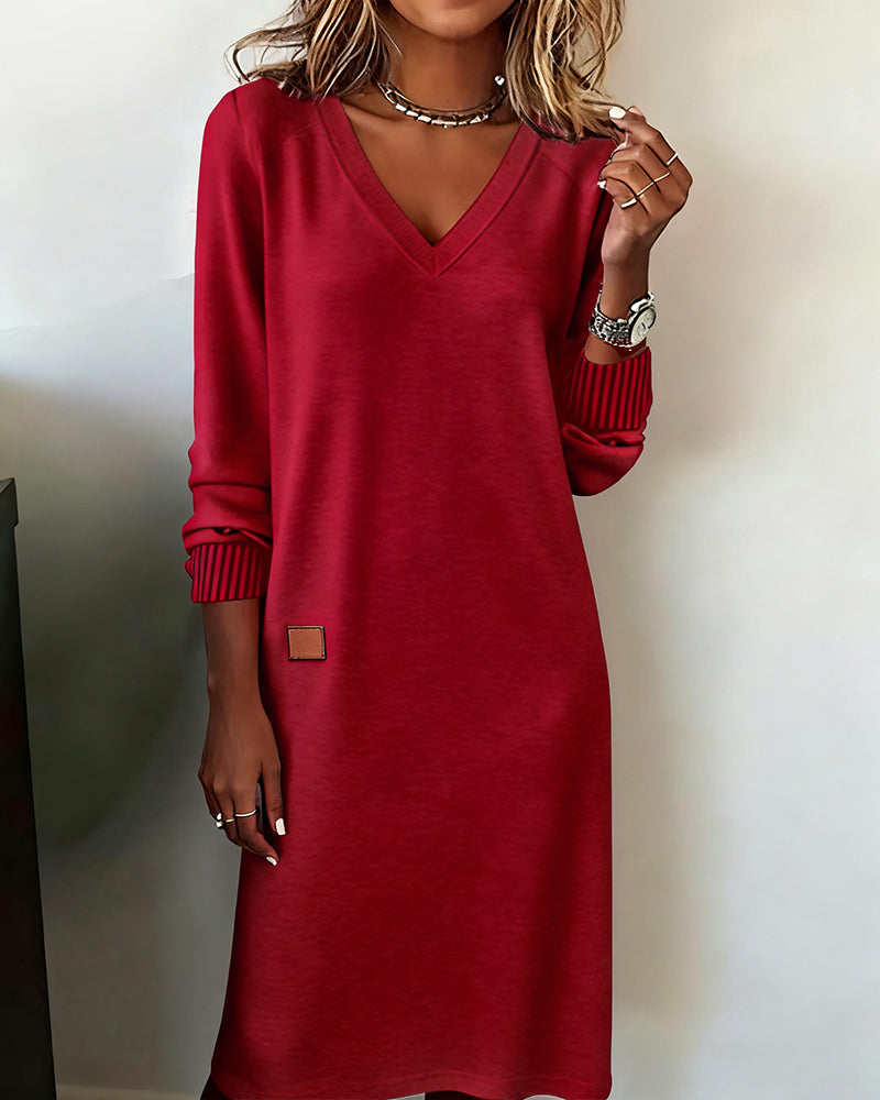 Mathilda - Stylish Casual Sweater Dress
