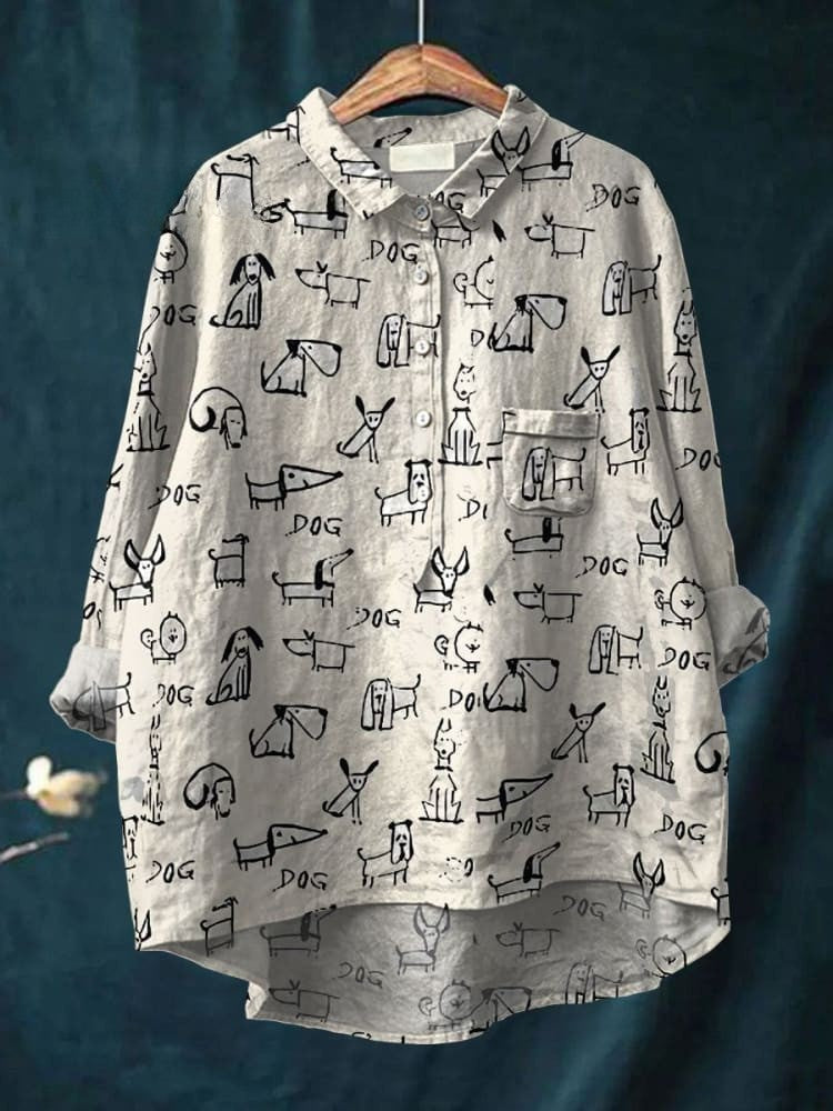 Charlotte - Dog Doodle Shirt