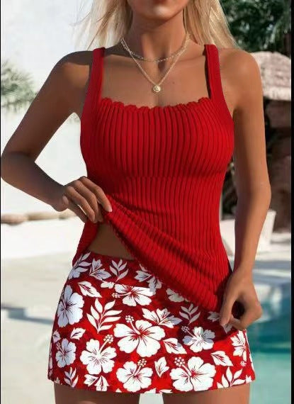 Gisella - Paisley Print Tankini Set