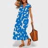 Catalina - Flowing V-Neck Dress