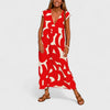 Catalina - Flowing V-Neck Dress
