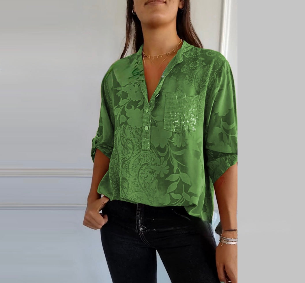 Annabella - Flora Touch Shirt